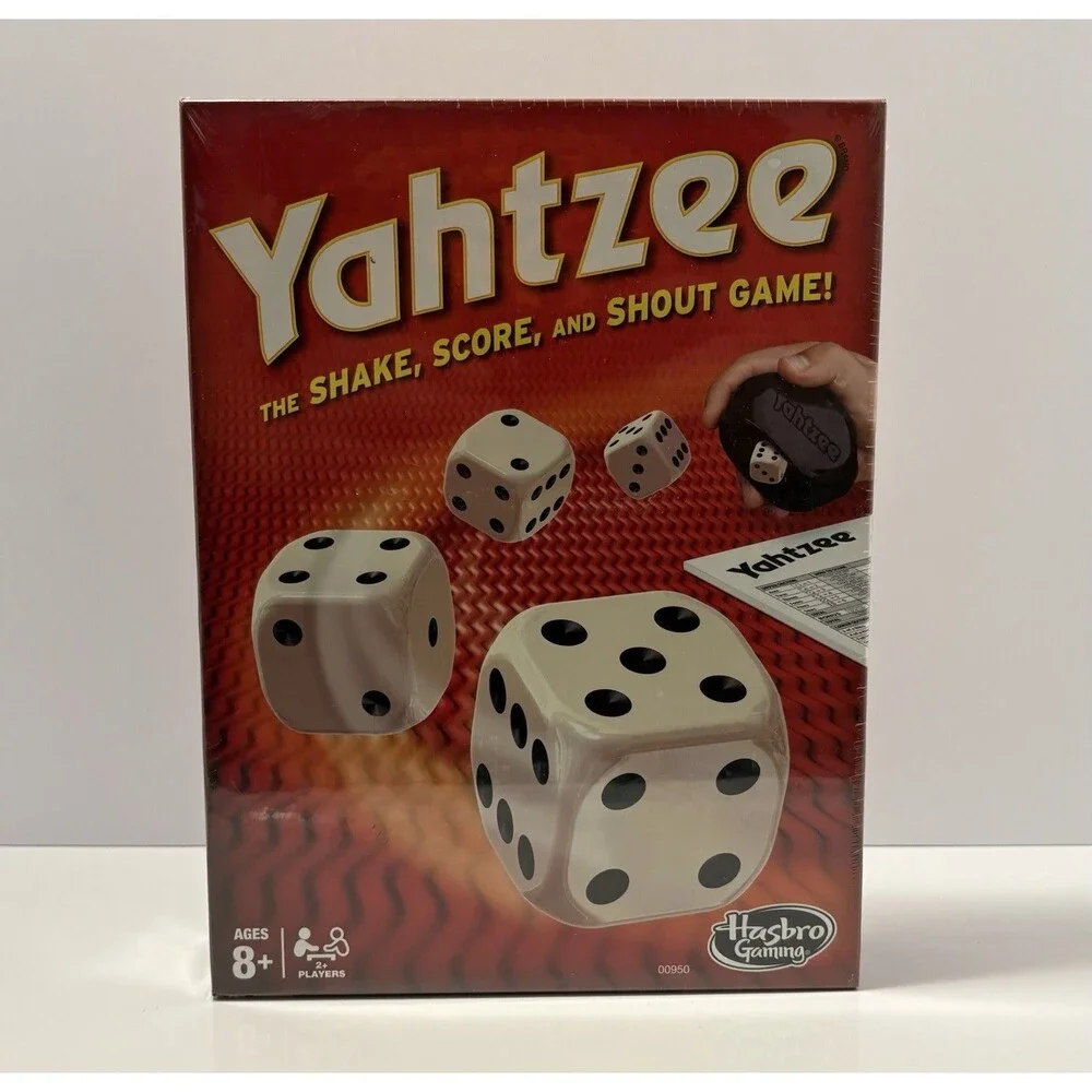Hasbro Gaming Yahtzee Classic Dice Game Family Fun for Kids and Adults Ages 8+